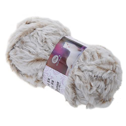 MONOJLY-Garn, 50 g/Knäuel, DIY, flauschiges Plüsch, grobes Strickgarn, handgewebter Häkel-Samtfaden von MONOJLY