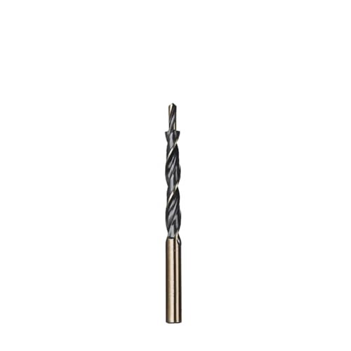 MONOJLY Stufenbohrer, Schnellarbeitsstahl-Bit zum Bohren von Holz, Kunststoff, Metall, Aluminium, 8–4/9–5/10–5/10–6/12–8 mm, Holzbearbeitungswerkzeug von MONOJLY