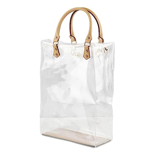 MONOJLY Transparentes PVC-DIY-Tragetaschen-Handtaschen-Bastelset, handgefertigte Geschenktüten, Bastelzubehör, Werkzeug-Set, Geburtstag, Urlaub MONOJLY Transparentes PVC-DIY-Tragetaschen-Handtaschen-Bastelset, handgefertigte Geschenktüten, Bastelzubehör, Werkzeug-Set, Geburtstag, Urlaub von MONOJLY