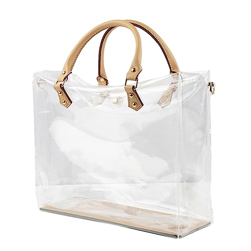 MONOJLY Transparentes PVC-DIY-Tragetaschen-Handtaschen-Bastelset, handgefertigte Geschenktüten, Bastelzubehör, Werkzeug-Set, Geburtstag, Urlaub MONOJLY Transparentes PVC-DIY-Tragetaschen-Handtaschen-Bastelset, handgefertigte Geschenktüten, Bastelzubehör, Werkzeug-Set, Geburtstag, Urlaub von MONOJLY