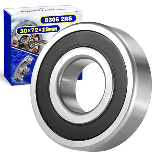 Kugellager 6306 2RS für den Motor mit Größe 30x72x19 mm - MONTERAL Kugellager 6306 2RS für den Motor mit Größe 30x72x19 mm - MONTERAL von MONTERAL