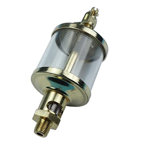 MOOCO MORNING 1/8 Zoll 1/4 Zoll 3/8 Zoll BSP Außengewinde x Kapazität 16–600 ml Messing Sight Gravity Tropföl Öler Schmiermittel für Hit Miss Engine MOOCO MORNING 1/8 Zoll 1/4 Zoll 3/8 Zoll BSP Außengewinde x Kapazität 16–600 ml Messing Sight Gravity Tropföl Öler Schmiermittel für Hit Miss Engine von MOOCO MORNING