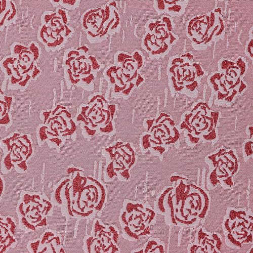 MOOK FABRICS 115270-15 Lurex-Strick-Bernadette Stoff, Polyester-Mischung, Rot/Ausflug, einfarbig (Getaway Solids), 15 yard bolt von MOOK FABRICS