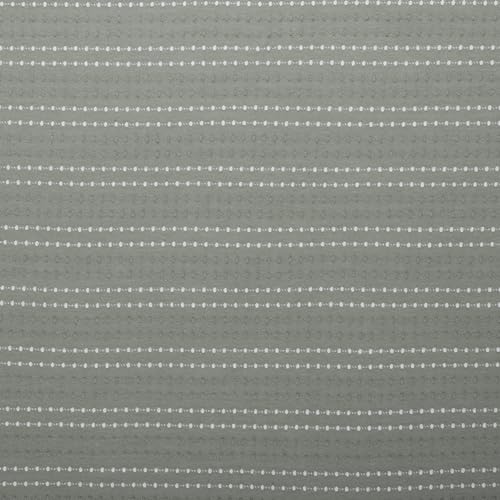 MOOK FABRICS 123568-15 Jacquard Knit Dotted Line EYR371-FTC Stoff, Polyester-Mischung, Schatten, 15 yard bolt von MOOK FABRICS