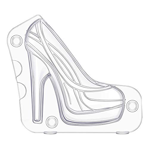 3D Frau High Heel Schuh Schokolade Fondant Kuchen Form Backen Dekor Werkzeug Kuchen Dekoration Form Groß Fondant von MOONDAME