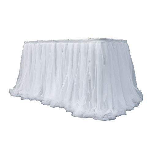 MOONDAME Party Tüll Tischrock Tischdecke Party Dekor Kinder Geburtstag Party Supplies Hochzeit Party Tischrock Spitze MOONDAME Party Tüll Tischrock Tischdecke Party Dekor Kinder Geburtstag Party Supplies Hochzeit Party Tischrock Spitze von MOONDAME