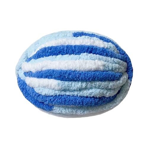 MOONDAME Regenbogen-Chenille-Garn-Set zum Basteln, Erstellen von schönen Schals, Mützen und mehr sicherem und weichem Häkelgarn von MOONDAME