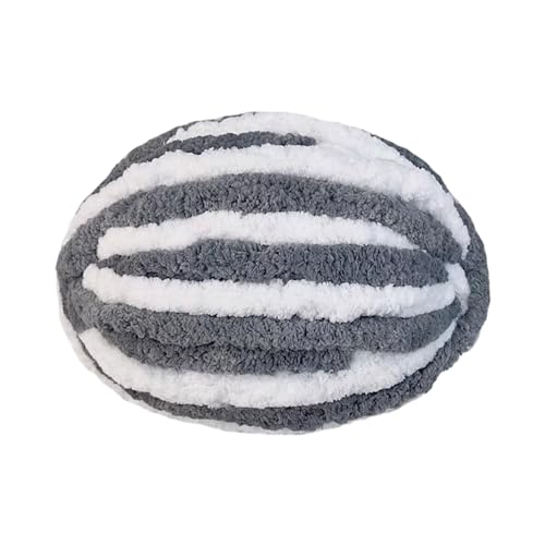 MOONDAME Regenbogen-Chenille-Garn-Set zum Basteln, Erstellen von schönen Schals, Mützen und mehr sicherem und weichem Häkelgarn von MOONDAME