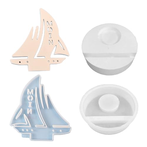 MOONDAME Silikonformen zum Basteln von Kerzen, zarte Kerzenform, 3D-Silikon-Kerzenkuchenform, Gießformen MOONDAME Silikonformen zum Basteln von Kerzen, zarte Kerzenform, 3D-Silikon-Kerzenkuchenform, Gießformen von MOONDAME