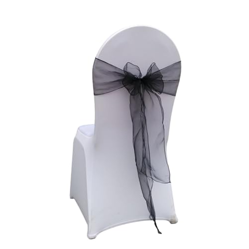 MOONDAME Stuhlschleifen, Stuhlrücken-Dekoration, Ergänzung für Hochzeiten, Partys, Bankette, 10 Stück Stuhlschärpen MOONDAME Stuhlschleifen, Stuhlrücken-Dekoration, Ergänzung für Hochzeiten, Partys, Bankette, 10 Stück Stuhlschärpen von MOONDAME