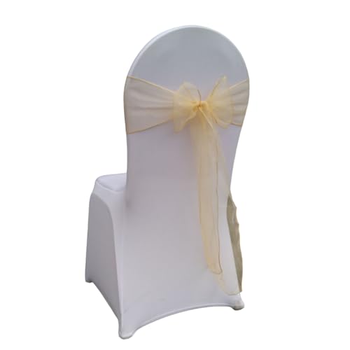 MOONDAME Stuhlschleifen, Stuhlrücken-Dekoration, Ergänzung für Hochzeiten, Partys, Bankette, Dekorationen, 10 Stück Stuhlschärpen MOONDAME Stuhlschleifen, Stuhlrücken-Dekoration, Ergänzung für Hochzeiten, Partys, Bankette, Dekorationen, 10 Stück Stuhlschärpen von MOONDAME