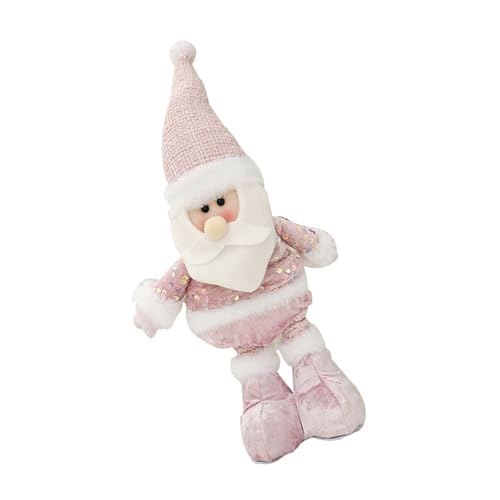 MOONDAME Teleskop Weihnachtsmann/Schneemann/Hirsch Figur Weihnachtsschmuck Stehpuppen mit funkelnden Pailletten Tischdekoration MOONDAME Teleskop Weihnachtsmann/Schneemann/Hirsch Figur Weihnachtsschmuck Stehpuppen mit funkelnden Pailletten Tischdekoration von MOONDAME