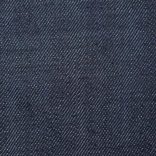 Bio-Denim, Bio-Jeansstoff indigoblau (13.3 oz), Breite: ca. 1,53 m, Meterware per 0,5 m von MOORE DENIM