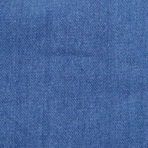 Jeansstoff jeansblau, hellblau, vorgewaschen (9,1 oz), Breite: ca. 1,52 m, 64 cm lang von MOORE DENIM