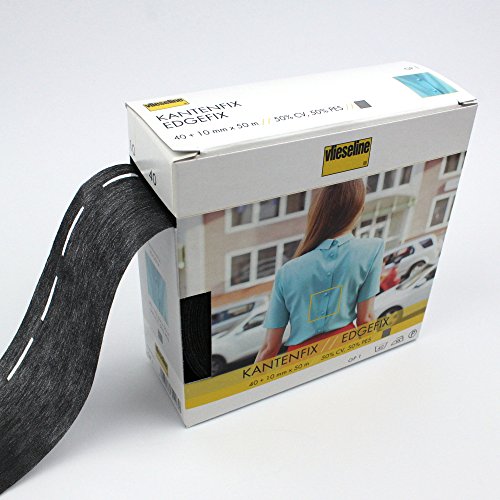 MOORE DENIM Freudenberg Kantenfix Stanzband 5 cm breit, Grafit, Meterware per 5 m MOORE DENIM Freudenberg Kantenfix Stanzband 5 cm breit, Grafit, Meterware per 5 m von MOORE DENIM