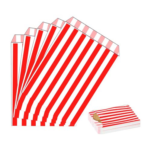 100 Stück Rot Naschitüten Candy Bar Papiertüten Klein Kraft Butterbrottüten Bunt 13x18cm Mini Geschenktüten Papiertüten Bunte Tüten Candybar brotpapiertüten für Halloween,Weihnachten,Hochzeiten 100 Stück Rot Naschitüten Candy Bar Papiertüten Klein Kraft Butterbrottüten Bunt 13x18cm Mini Geschenktüten Papiertüten Bunte Tüten Candybar brotpapiertüten für Halloween,Weihnachten,Hochzeiten von MORAINJAY