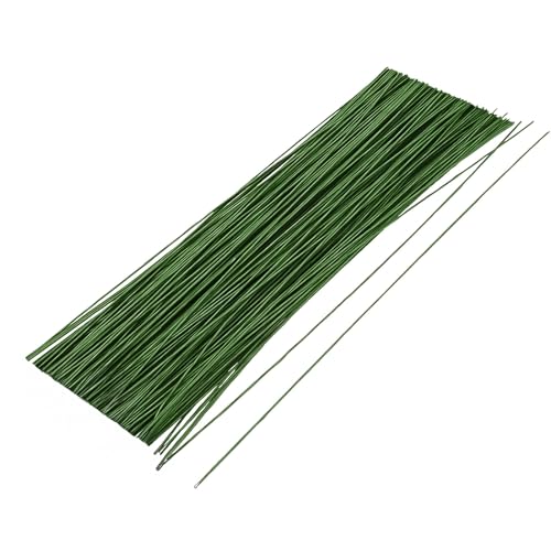 MORAINJAY Floristikdraht Basteldraht Blumendraht 26 Gauge/0.5mm,100 Stück 14 Zoll Blumenstamm mit Papier Verpackt,Papierdraht Floristik Zubehör für Weihnachten Kranz Floristik Basteldraht(Dunkelgrün) MORAINJAY Floristikdraht Basteldraht Blumendraht 26 Gauge/0.5mm,100 Stück 14 Zoll Blumenstamm mit Papier Verpackt,Papierdraht Floristik Zubehör für Weihnachten Kranz Floristik Basteldraht(Dunkelgrün) von MORAINJAY