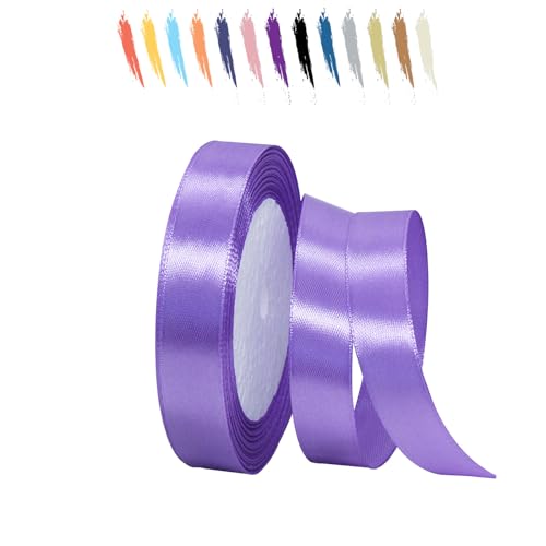 Baby Lila 15mm Satinband 23 Meter, Polyesterband, verschönern Sie Ihre Bastelarbeiten und Feiern, ideal für Geschenkverpackungen, Dekorationen, Hochzeitsautoband, Bänder zum Basteln Baby Lila 15mm Satinband 23 Meter, Polyesterband, verschönern Sie Ihre Bastelarbeiten und Feiern, ideal für Geschenkverpackungen, Dekorationen, Hochzeitsautoband, Bänder zum Basteln von MORAINJAY