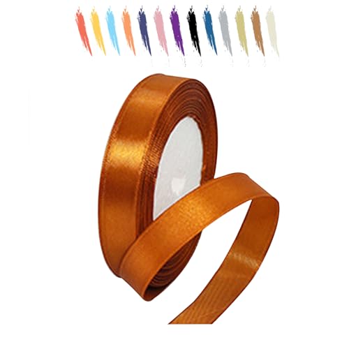 Braun 15mm Satinband 23 Meter, Polyesterband, verschönern Sie Ihre Bastelarbeiten und Feiern, ideal für Geschenkverpackungen, Dekorationen, Hochzeitsautoband, Bänder zum Basteln Braun 15mm Satinband 23 Meter, Polyesterband, verschönern Sie Ihre Bastelarbeiten und Feiern, ideal für Geschenkverpackungen, Dekorationen, Hochzeitsautoband, Bänder zum Basteln von MORAINJAY