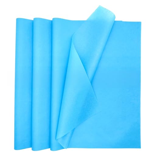 Hellblaue, mehrfarbige Seidenpapierbögen, perfekt für Geschenktüten, Bastelarbeiten, Geschenkverpackungen, Hochzeit, Geburtstagsfeier, DIY-Papierblumen, vielseitiges Seidenpapier für alle Hellblaue, mehrfarbige Seidenpapierbögen, perfekt für Geschenktüten, Bastelarbeiten, Geschenkverpackungen, Hochzeit, Geburtstagsfeier, DIY-Papierblumen, vielseitiges Seidenpapier für alle von MORAINJAY