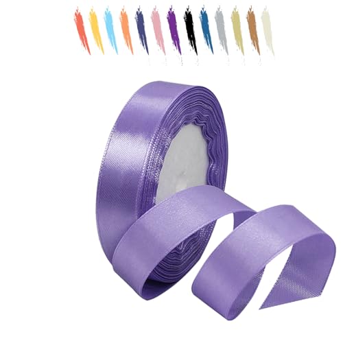 Helles Lila 20mm Satinband 23 Meter, Polyesterband, verschönern Sie Ihre Bastelarbeiten und Feiern, ideal für Geschenkverpackungen, Dekorationen, Hochzeitsautoband, Bänder zum Basteln Helles Lila 20mm Satinband 23 Meter, Polyesterband, verschönern Sie Ihre Bastelarbeiten und Feiern, ideal für Geschenkverpackungen, Dekorationen, Hochzeitsautoband, Bänder zum Basteln von MORAINJAY