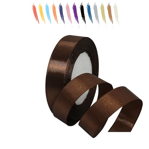 Kaffee 20mm Satinband 23 Meter, Polyesterband, verschönern Sie Ihre Bastelarbeiten und Feiern, ideal für Geschenkverpackungen, Dekorationen, Hochzeitsautoband, Bänder zum Basteln Kaffee 20mm Satinband 23 Meter, Polyesterband, verschönern Sie Ihre Bastelarbeiten und Feiern, ideal für Geschenkverpackungen, Dekorationen, Hochzeitsautoband, Bänder zum Basteln von MORAINJAY