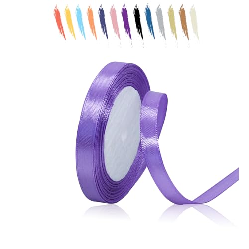 Lila 10mm Satinband 23 Meter, Polyesterband, verschönern Sie Ihre Bastelarbeiten und Feiern, ideal für Geschenkverpackungen, Dekorationen, Hochzeitsautoband, Bänder zum Basteln Lila 10mm Satinband 23 Meter, Polyesterband, verschönern Sie Ihre Bastelarbeiten und Feiern, ideal für Geschenkverpackungen, Dekorationen, Hochzeitsautoband, Bänder zum Basteln von MORAINJAY