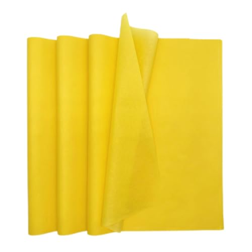 MORAINJAY 60 Blätter gelbes Seidenpapier,20 „x27.5“ gelbe Seidenpapierblätter für Verpackungen,Halloween gelbes Seidenpapier für Geschenkverpackungen,Handwerk,Geburtstag,Hochzeit,Halloween Party MORAINJAY 60 Blätter gelbes Seidenpapier,20 „x27.5“ gelbe Seidenpapierblätter für Verpackungen,Halloween gelbes Seidenpapier für Geschenkverpackungen,Handwerk,Geburtstag,Hochzeit,Halloween Party von MORAINJAY