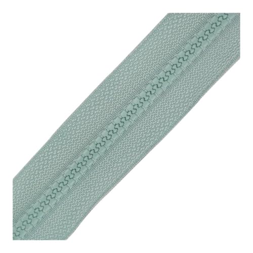 MORENTSU 3 Stücke 15 Zoll - 47 Zoll (40cm-120cm) Harz Coil Reißverschlüsse Für Tailor Nähen Handwerk Nylon Reißverschlüsse Bulk 24 Farben (Mint grüne farbe, OPTION1_60CM) von MORENTSU
