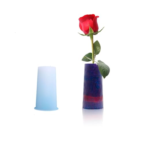 MORICOH Silikonform Vase, Flaschenförmige Form für DIY-Handwerk und Wohnkultur, Perfekt für Selbstgemachte Dekoration (10cmx6cm) von MORICOH