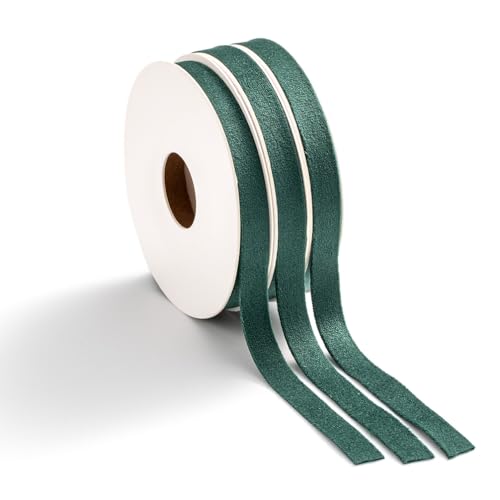 3 Rollen Schleifenband Grün, 10mm x 4,5 M Geschenkband, MORSUNBELA Samtband, Geschenkbänder, Samtbänder für Hochzeit Party Valentinstag Geburtstag Geschenke 3 Rollen Schleifenband Grün, 10mm x 4,5 M Geschenkband, MORSUNBELA Samtband, Geschenkbänder, Samtbänder für Hochzeit Party Valentinstag Geburtstag Geschenke von MORSUNBELA