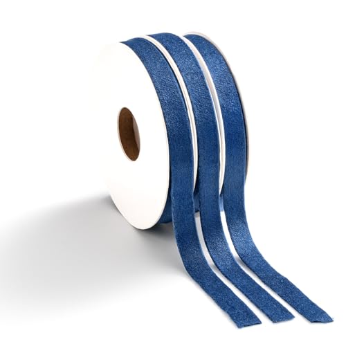 MORSUNBELA 10mm Schleifenband 3 Rollen *4.5 m, Geschenkband Dunkelblaue, Samtband Geschenkbänder für Hochzeit Party Valentinstag Geburtstag Geschenke MORSUNBELA 10mm Schleifenband 3 Rollen *4.5 m, Geschenkband Dunkelblaue, Samtband Geschenkbänder für Hochzeit Party Valentinstag Geburtstag Geschenke von MORSUNBELA