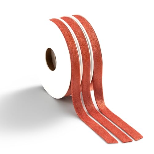 MORSUNBELA Samtband, 10mm Schleifenband 3 Rollen *4.5 m Geschenkband, Geschenkbänder für Hochzeit Party Valentinstag Geburtstag Geschenke, Terracotta MORSUNBELA Samtband, 10mm Schleifenband 3 Rollen *4.5 m Geschenkband, Geschenkbänder für Hochzeit Party Valentinstag Geburtstag Geschenke, Terracotta von MORSUNBELA