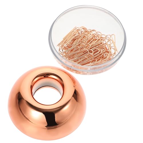 MOTHNUR 1 Schachtel Kleine Büroklammern Roségold in Aufbewahrungsbox für Büro Dokumentenorganisation Starker Halt Praktische Clips für Schule und Zuhause MOTHNUR 1 Schachtel Kleine Büroklammern Roségold in Aufbewahrungsbox für Büro Dokumentenorganisation Starker Halt Praktische Clips für Schule und Zuhause von MOTHNUR