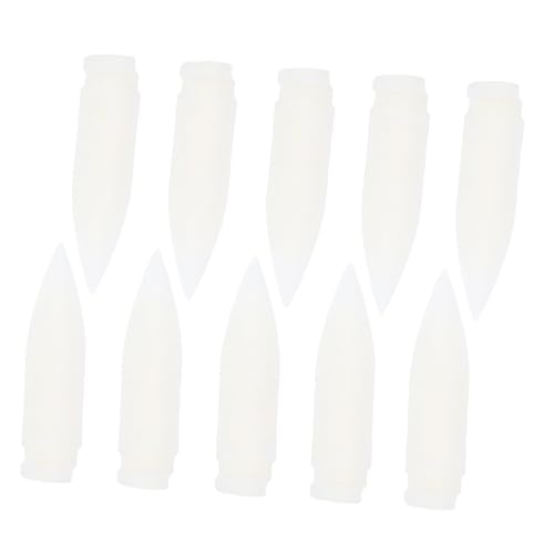 MOTHNUR 10 Stück Ersatzspitze für Markierstifte Markierungsspitzen Marker -Stift -Ersatznibs skizzieren Farbe Tauchstiftspitzen zum Zeichnen bemerkenswerter Spitzenaustausch Nylon Weiß MOTHNUR 10 Stück Ersatzspitze für Markierstifte Markierungsspitzen Marker -Stift -Ersatznibs skizzieren Farbe Tauchstiftspitzen zum Zeichnen bemerkenswerter Spitzenaustausch Nylon Weiß von MOTHNUR