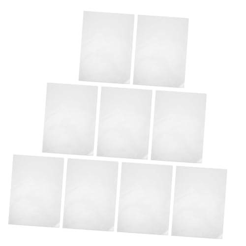 MOTHNUR 10 Stück Förmige Transparente Klarsichthüllen aus Robustem Kunststoff für Dokumente Platzsparende Dokumententasche Übersichtlichen Aufbewahrung von Papieren MOTHNUR 10 Stück Förmige Transparente Klarsichthüllen aus Robustem Kunststoff für Dokumente Platzsparende Dokumententasche Übersichtlichen Aufbewahrung von Papieren von MOTHNUR