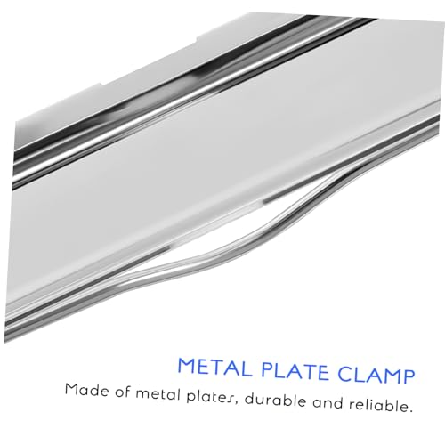 MOTHNUR 10 Stück Teiliges Metall klemmbrett Clips Stabile Montierbare Klemmen mit Nägeln Vielseitig für Schule Büro Labor Langlebige Metalloberfläche Einfache Installation für Akten und MOTHNUR 10 Stück Teiliges Metall klemmbrett Clips Stabile Montierbare Klemmen mit Nägeln Vielseitig für Schule Büro Labor Langlebige Metalloberfläche Einfache Installation für Akten und von MOTHNUR