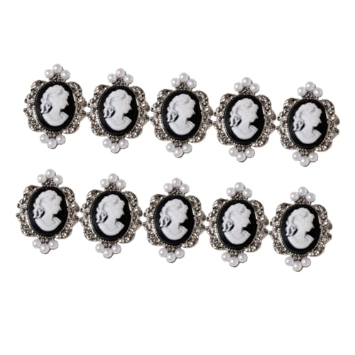 MOTHNUR 10 Stück Teiliges Nagelkunst Barockstil mit Perlen und Metall Langlebige DIY Nail Charms Selbstklebende Maniküre Patches Silberne Nagelsticker Geeignet für Party und MOTHNUR 10 Stück Teiliges Nagelkunst Barockstil mit Perlen und Metall Langlebige DIY Nail Charms Selbstklebende Maniküre Patches Silberne Nagelsticker Geeignet für Party und von MOTHNUR