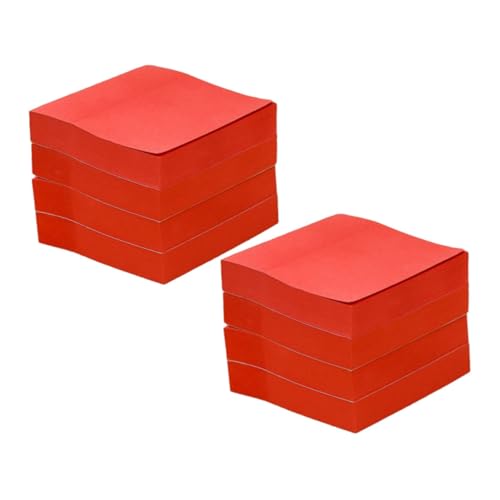 MOTHNUR 100 Blatt Quadratische Rote Haftnotizen Starke Selbstklebende Memo Pads Wiederverwendbar Vielseitig für Büro Schule Zuhause Je Block Praktische Organisationshilfe MOTHNUR 100 Blatt Quadratische Rote Haftnotizen Starke Selbstklebende Memo Pads Wiederverwendbar Vielseitig für Büro Schule Zuhause Je Block Praktische Organisationshilfe von MOTHNUR