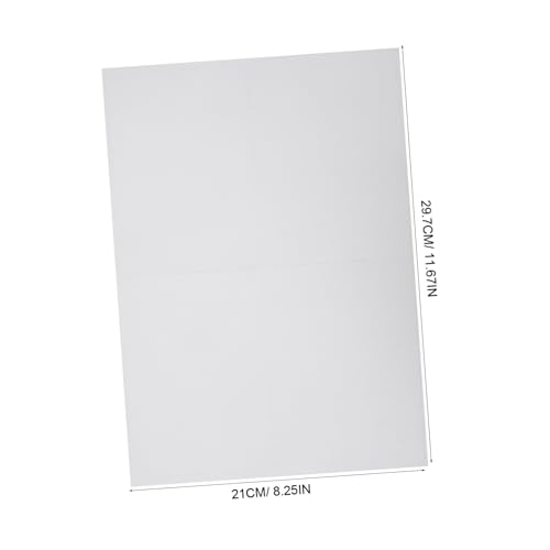 MOTHNUR 100 Blatt Selbstklebendes Mattes Etikettenpapier Bedruckbar Reißfestes Aufkleberpapier für Versandetiketten Selbstklebend Vielseitig Einsetzbar Nachhaltiges Druckmaterial MOTHNUR 100 Blatt Selbstklebendes Mattes Etikettenpapier Bedruckbar Reißfestes Aufkleberpapier für Versandetiketten Selbstklebend Vielseitig Einsetzbar Nachhaltiges Druckmaterial von MOTHNUR