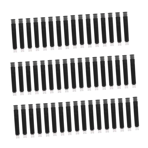 MOTHNUR 100 Stück Nachfüllpatronen für Füllfederhalter Schwarze Tintenfüllung Praktische Ersatz tintenpatronen für Schüler und Schreibgeräte Handlich und Langlebig MOTHNUR 100 Stück Nachfüllpatronen für Füllfederhalter Schwarze Tintenfüllung Praktische Ersatz tintenpatronen für Schüler und Schreibgeräte Handlich und Langlebig von MOTHNUR