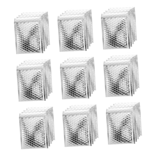 MOTHNUR 100 Stück Silberne Luftpolster versandtaschen Selbstklebend Gepolstert Stoßfest Leichte Briefumschläge für Sicheren Versand und Geschenkverpackung MOTHNUR 100 Stück Silberne Luftpolster versandtaschen Selbstklebend Gepolstert Stoßfest Leichte Briefumschläge für Sicheren Versand und Geschenkverpackung von MOTHNUR