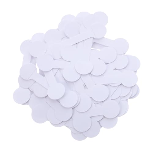 MOTHNUR 1000 Stück Blank Schmuck Preisetiketten Selbstklebend Hantel Form Weiß für Halskette Ring Armband Schmuck Identifikationsaufkleber Preisaufkleber MOTHNUR 1000 Stück Blank Schmuck Preisetiketten Selbstklebend Hantel Form Weiß für Halskette Ring Armband Schmuck Identifikationsaufkleber Preisaufkleber von MOTHNUR