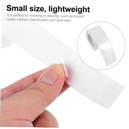 MOTHNUR 1000 Stück Transparente Runde Klebeetiketten Selbstklebend Dichtungsaufkleber für Geschenkschachteln DIY Bastelprojekte und Stark Haftend Á MOTHNUR 1000 Stück Transparente Runde Klebeetiketten Selbstklebend Dichtungsaufkleber für Geschenkschachteln DIY Bastelprojekte und Stark Haftend Á von MOTHNUR