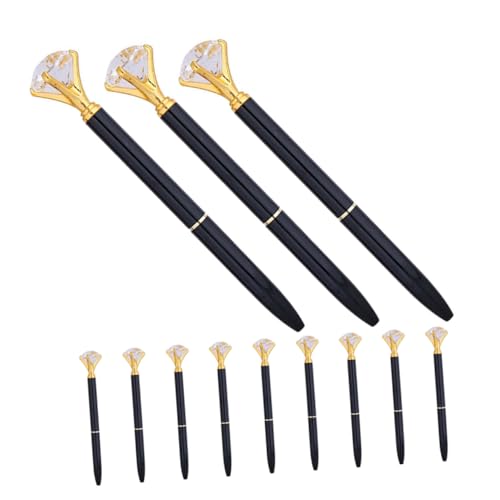 MOTHNUR 12 Stück Teiliges Kugelschreiber mit Schwarzer Tinte Rhinestone Bling Design Schnelltrocknend und Schmierenfrei Stilvoll für Schule Büro Unterschriften Geschenkideen für Frauen MOTHNUR 12 Stück Teiliges Kugelschreiber mit Schwarzer Tinte Rhinestone Bling Design Schnelltrocknend und Schmierenfrei Stilvoll für Schule Büro Unterschriften Geschenkideen für Frauen von MOTHNUR
