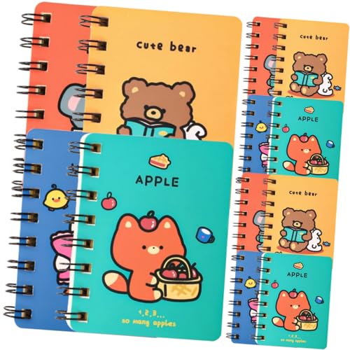 MOTHNUR 12 Stück Teiliges Mini Notizbuch mit Cartoon tieren Tragbares Spiralförmiges Pocket Notepad Hochwertiges Dickes Reißbares Memo Pad für Notizen Tagebuch To do listen und Kreative MOTHNUR 12 Stück Teiliges Mini Notizbuch mit Cartoon tieren Tragbares Spiralförmiges Pocket Notepad Hochwertiges Dickes Reißbares Memo Pad für Notizen Tagebuch To do listen und Kreative von MOTHNUR