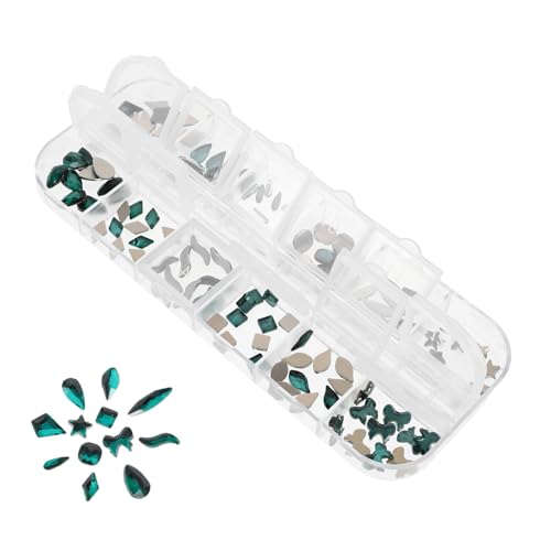 MOTHNUR 120 Stück Nail Art Dekoration mit Fächern Glitzer und Flache Rückseite für Nagelkunst für Diy Nageldesigns und Schmuckverzierung MOTHNUR 120 Stück Nail Art Dekoration mit Fächern Glitzer und Flache Rückseite für Nagelkunst für Diy Nageldesigns und Schmuckverzierung von MOTHNUR