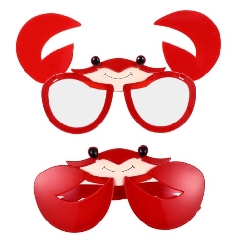 MOTHNUR 2 Lustige Brillen Für Krabbenpartys Süß Neuartig Groß Schnell Tropischer Strand Kinderkleidung Luau Bunt Cosplay Einfache Dekorative Kabine Foto Geburtstag MOTHNUR 2 Lustige Brillen Für Krabbenpartys Süß Neuartig Groß Schnell Tropischer Strand Kinderkleidung Luau Bunt Cosplay Einfache Dekorative Kabine Foto Geburtstag von MOTHNUR