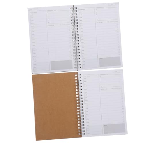 MOTHNUR 2 Stück Kompaktes Spiral Notizblock mit Kariertem Papier Tragbarer Planer und Memo Pad für Büro Schule Zeitmanagement und Tägliche Aufgaben Robustes Kraftpapier Vielseitig MOTHNUR 2 Stück Kompaktes Spiral Notizblock mit Kariertem Papier Tragbarer Planer und Memo Pad für Büro Schule Zeitmanagement und Tägliche Aufgaben Robustes Kraftpapier Vielseitig von MOTHNUR