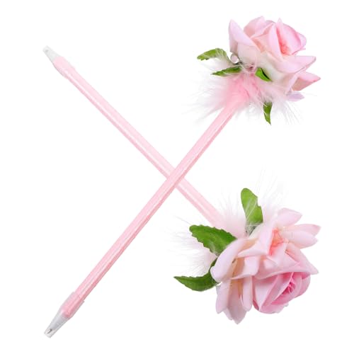 MOTHNUR 2 Stück Kreative Blumen Kugelschreiber Schreibkugeln Komfortable Vielseitig für Büro Schule Basteln Geschenkidee Lehrer und Party Zartes Rosendesign Langlebig MOTHNUR 2 Stück Kreative Blumen Kugelschreiber Schreibkugeln Komfortable Vielseitig für Büro Schule Basteln Geschenkidee Lehrer und Party Zartes Rosendesign Langlebig von MOTHNUR